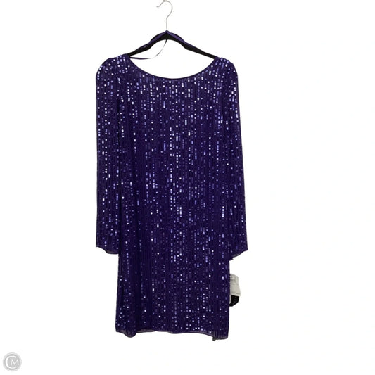 Dress Party Short By Clothes Mentor In Purple, Size: 10