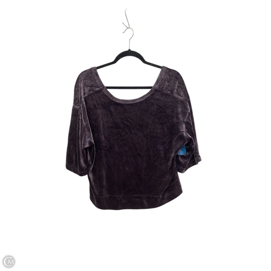 Top Short Sleeve By We The Free In Purple, Size: Xs