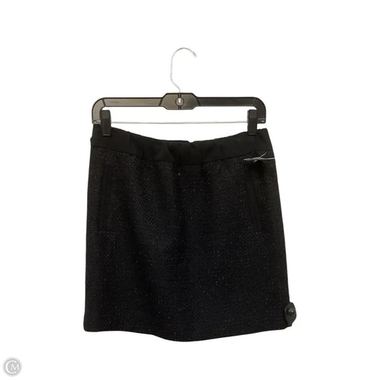 Skirt Mini & Short By Loft In Black, Size: Mp