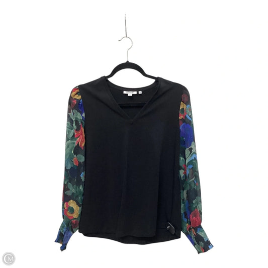 Top Long Sleeve By Chicos In Black, Size: M