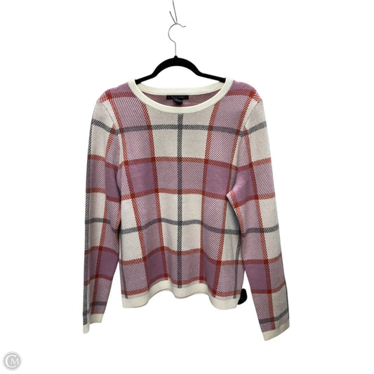 Sweater By Tahari In Purple, Size: Xl