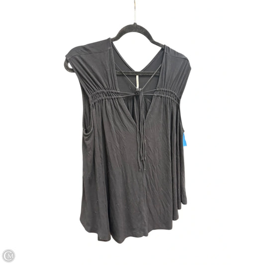 Top Sleeveless By Free People In Black, Size: M