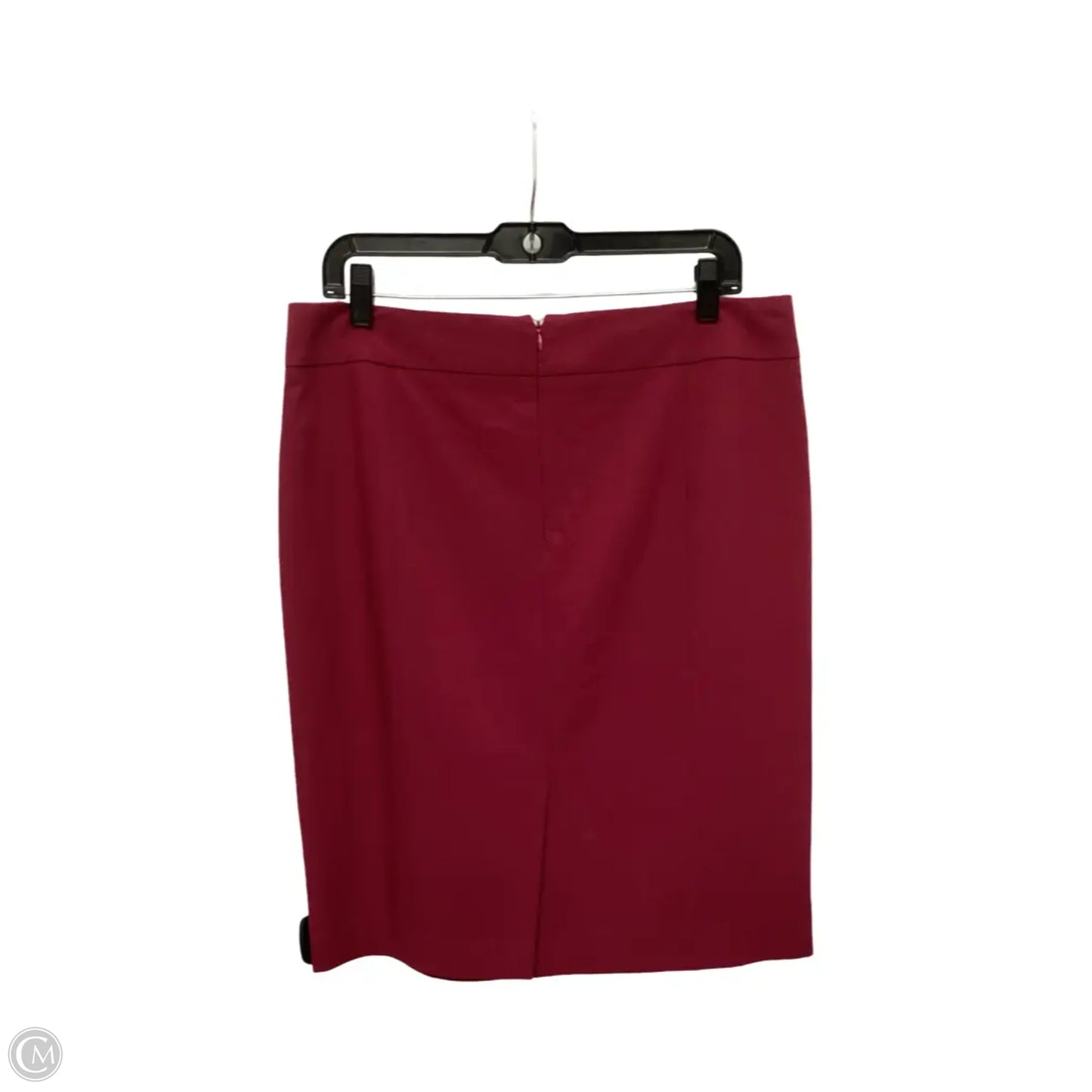 Skirt Midi By Calvin Klein In Red, Size: 12