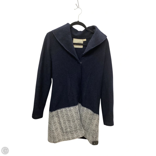 Cardigan By Clothes Mentor In Nautical Print, Size: S