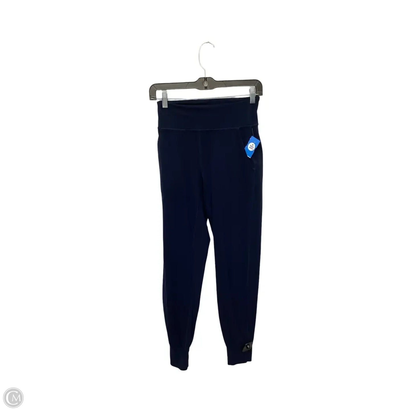Athletic Leggings By Lululemon In Navy, Size: 4