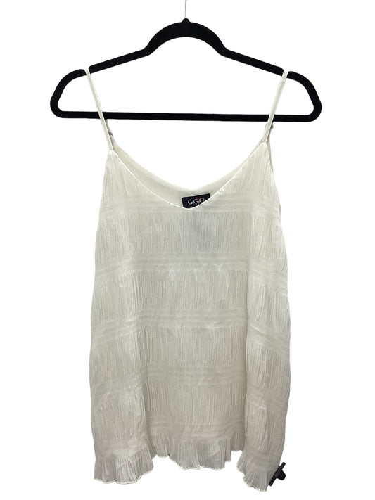 Cream Top Sleeveless Gigio, Size S