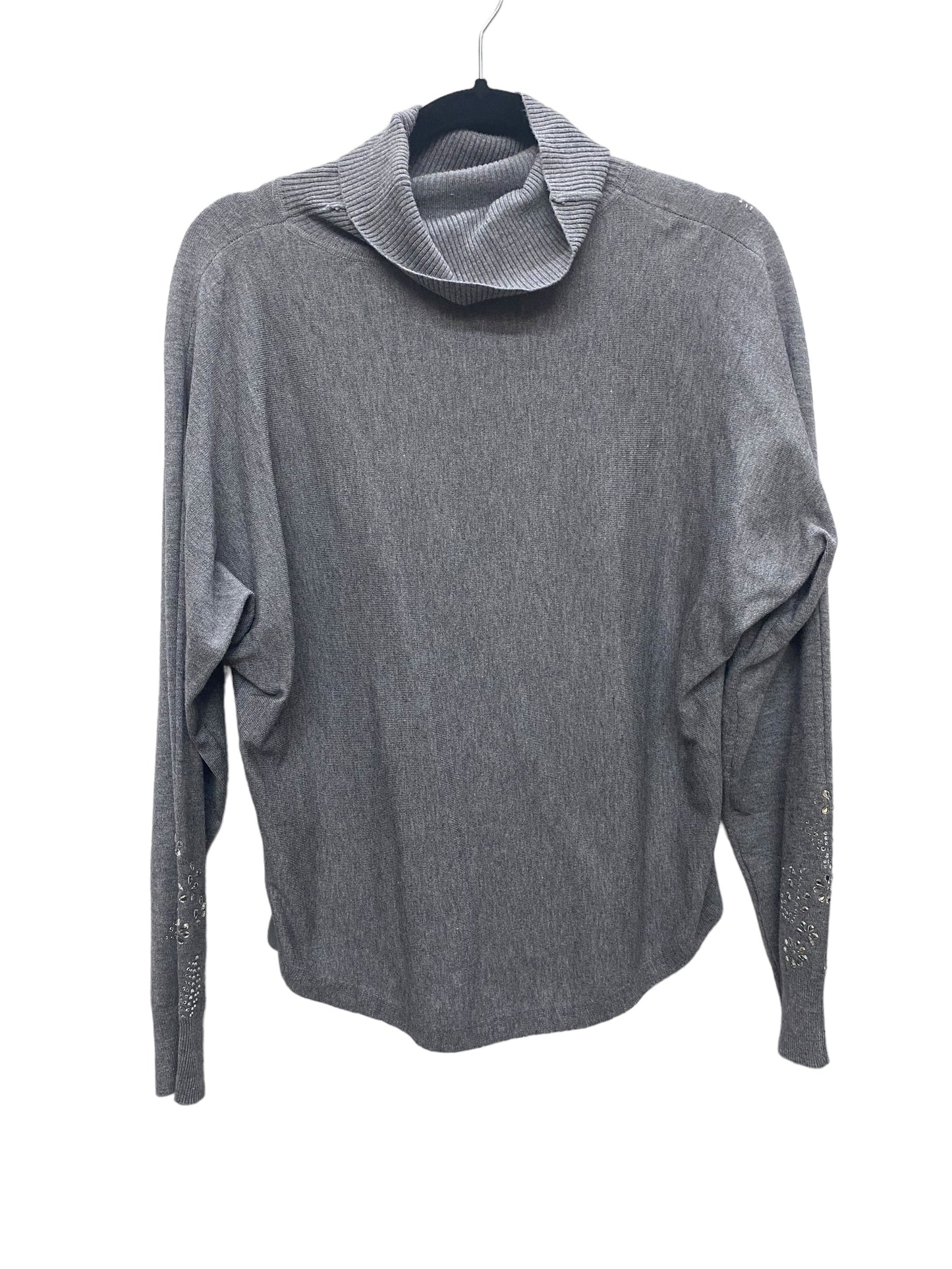 Top Long Sleeve By Clothes Mentor In Grey, Size: S