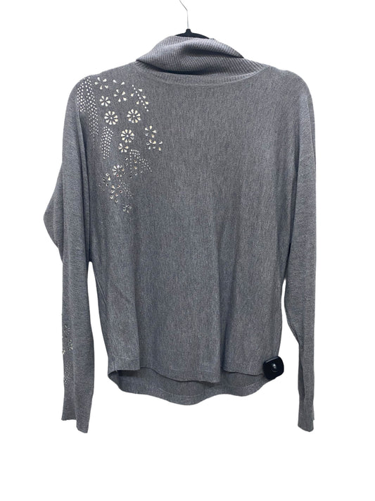 Top Long Sleeve By Clothes Mentor In Grey, Size: S