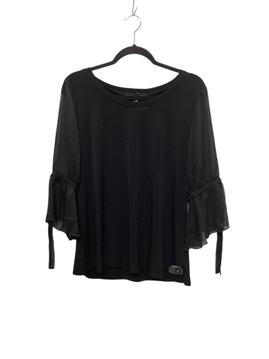 Top Long Sleeve By Clothes Mentor In Black, Size: Xl