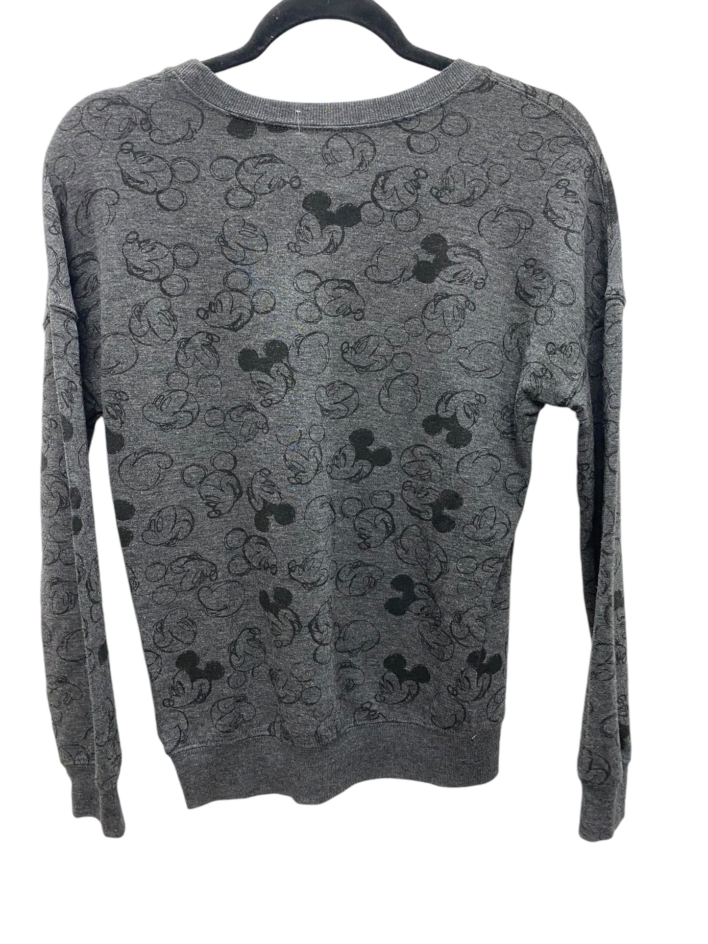 Top Long Sleeve By Disney Store In Grey, Size: Xs