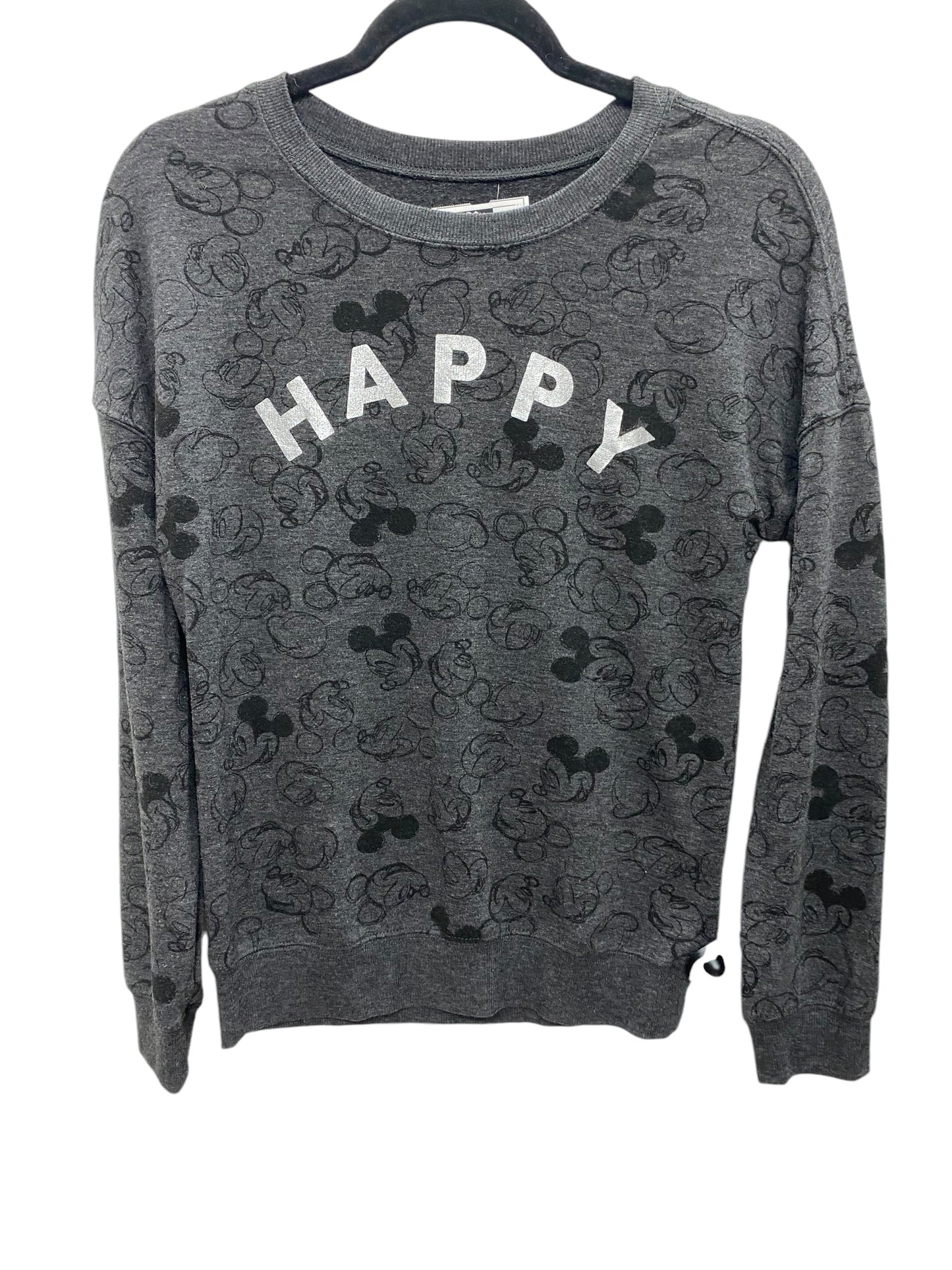 Top Long Sleeve By Disney Store In Grey, Size: Xs