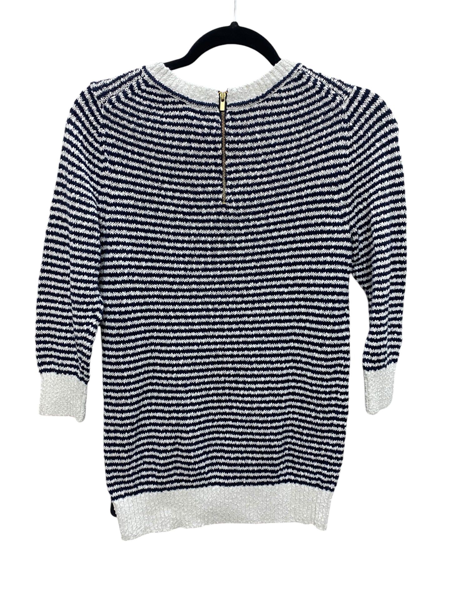 Sweater By Banana Republic In Striped Pattern, Size: M