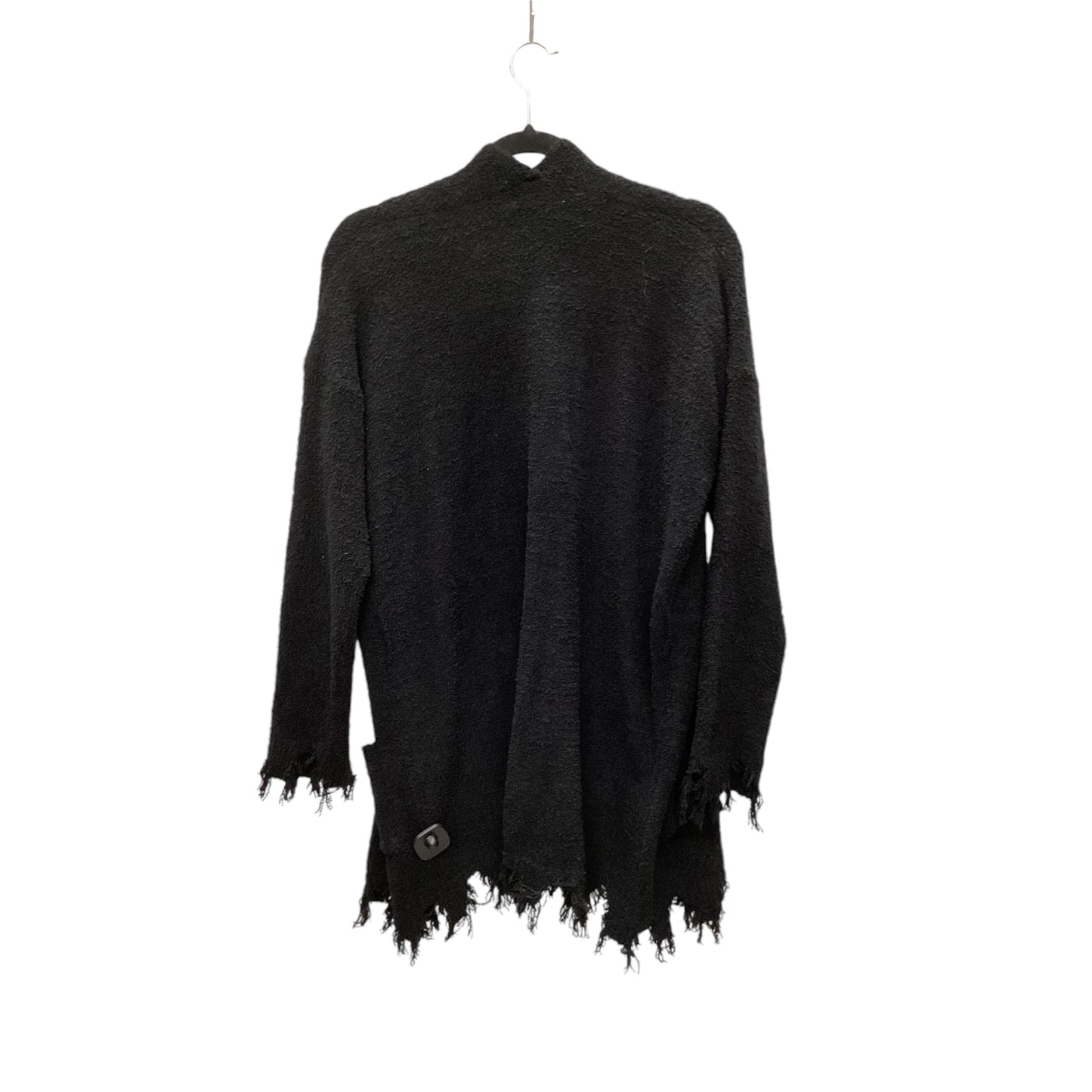 Sweater Cardigan By Clothes Mentor In Black, Size: M