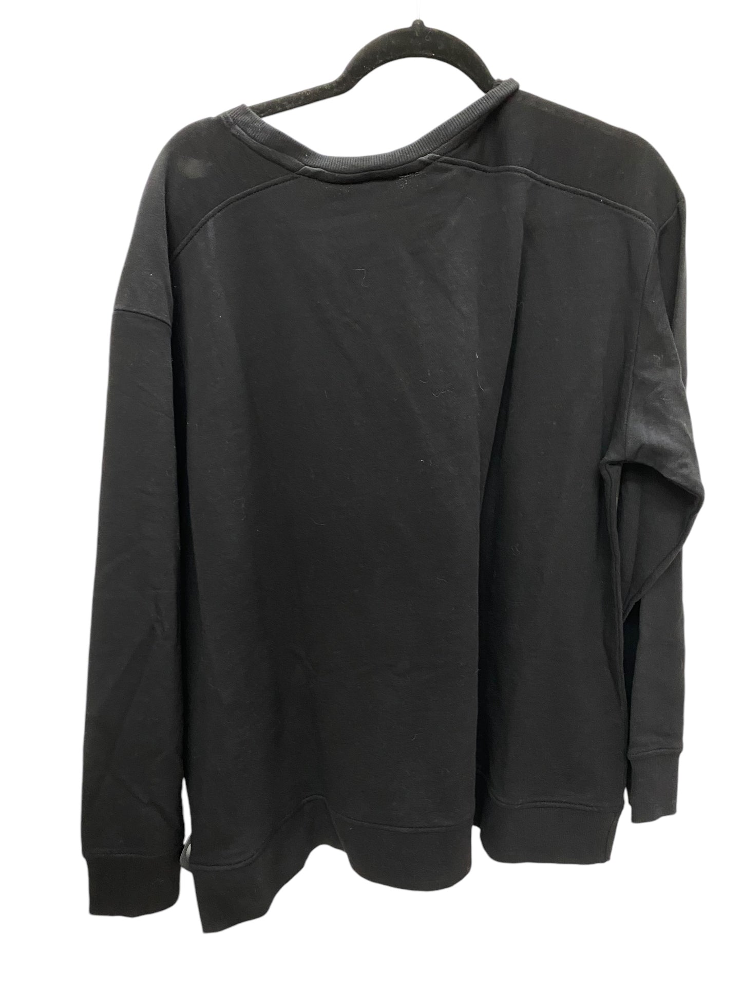 Top Long Sleeve By Crown And Ivy In Black, Size: 2x