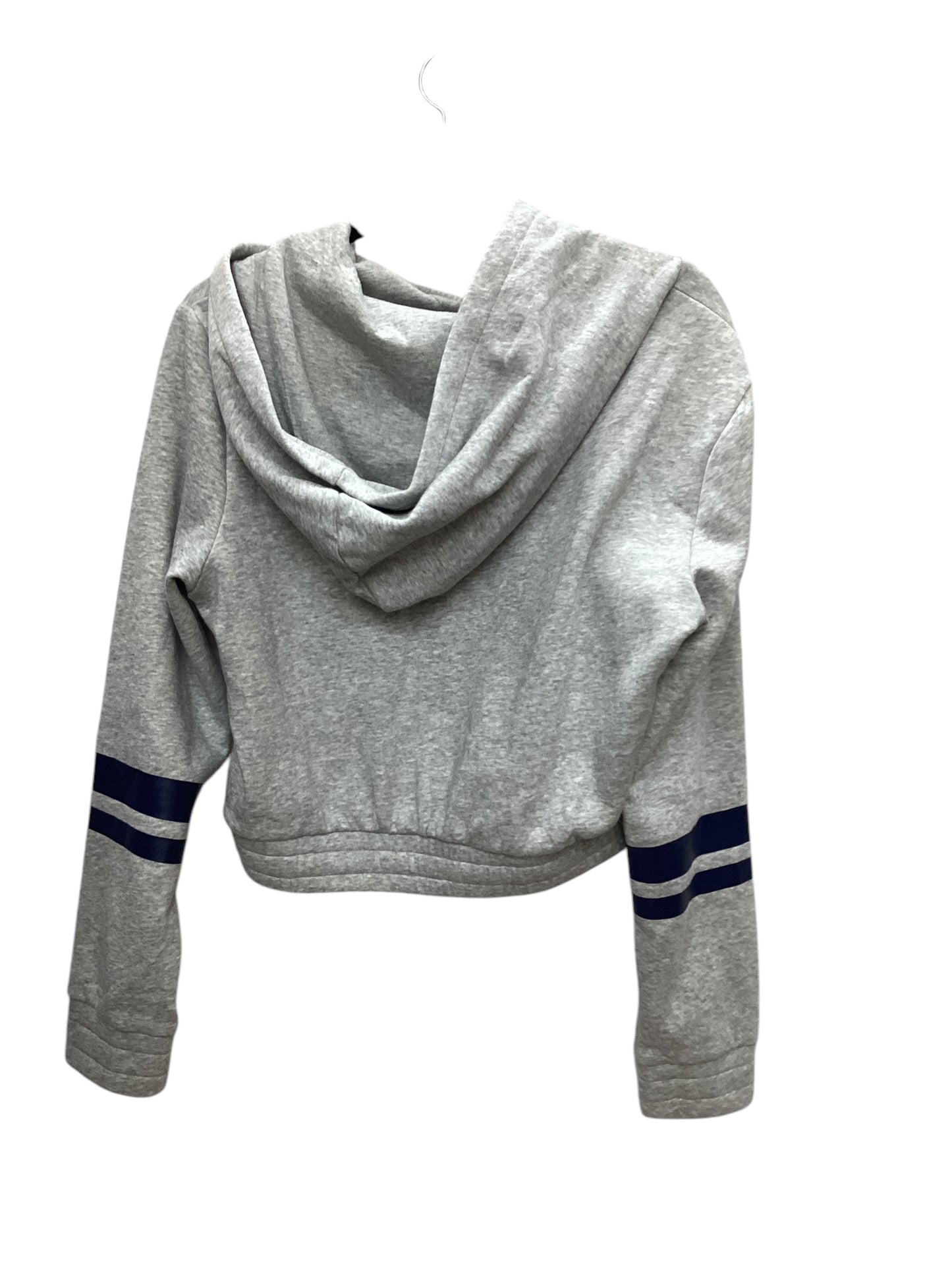 Sweatshirt Hoodie By True Religion In Grey, Size: L