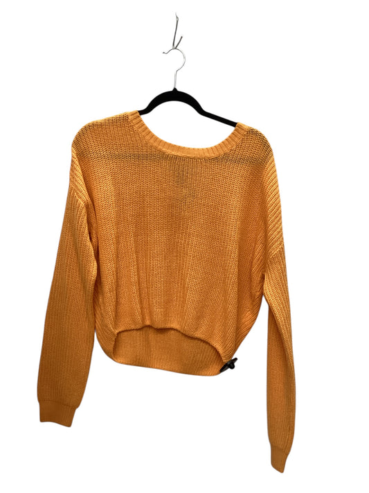 Sweater By Clothes Mentor In Yellow, Size: L