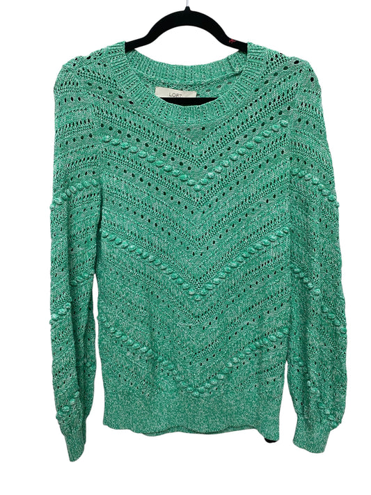 Sweater By Loft In Green, Size: Xs