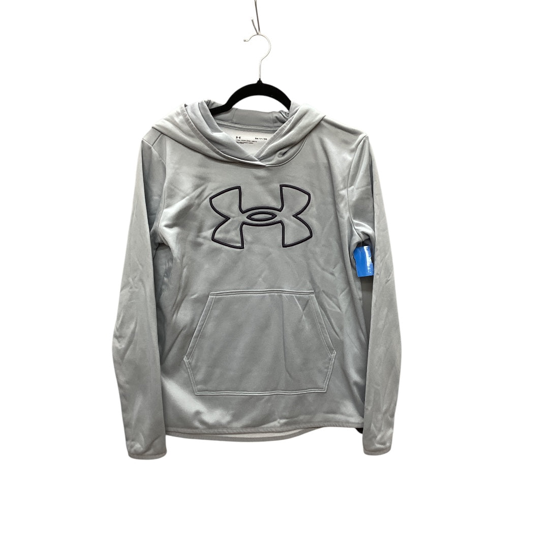 Sweatshirt Hoodie By Under Armour In Blue, Size: S