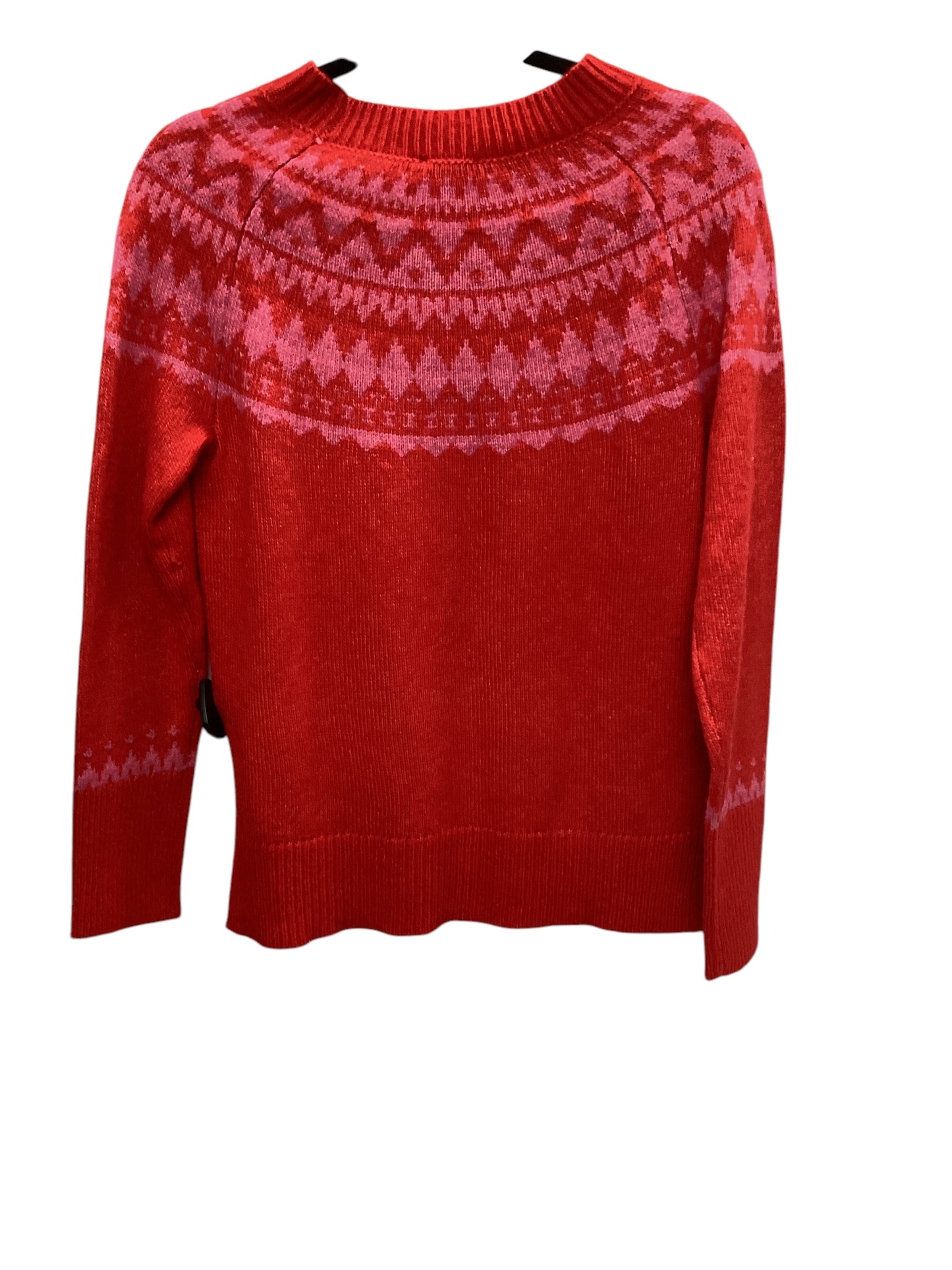 Sweater By Talbots In Red, Size: Xs