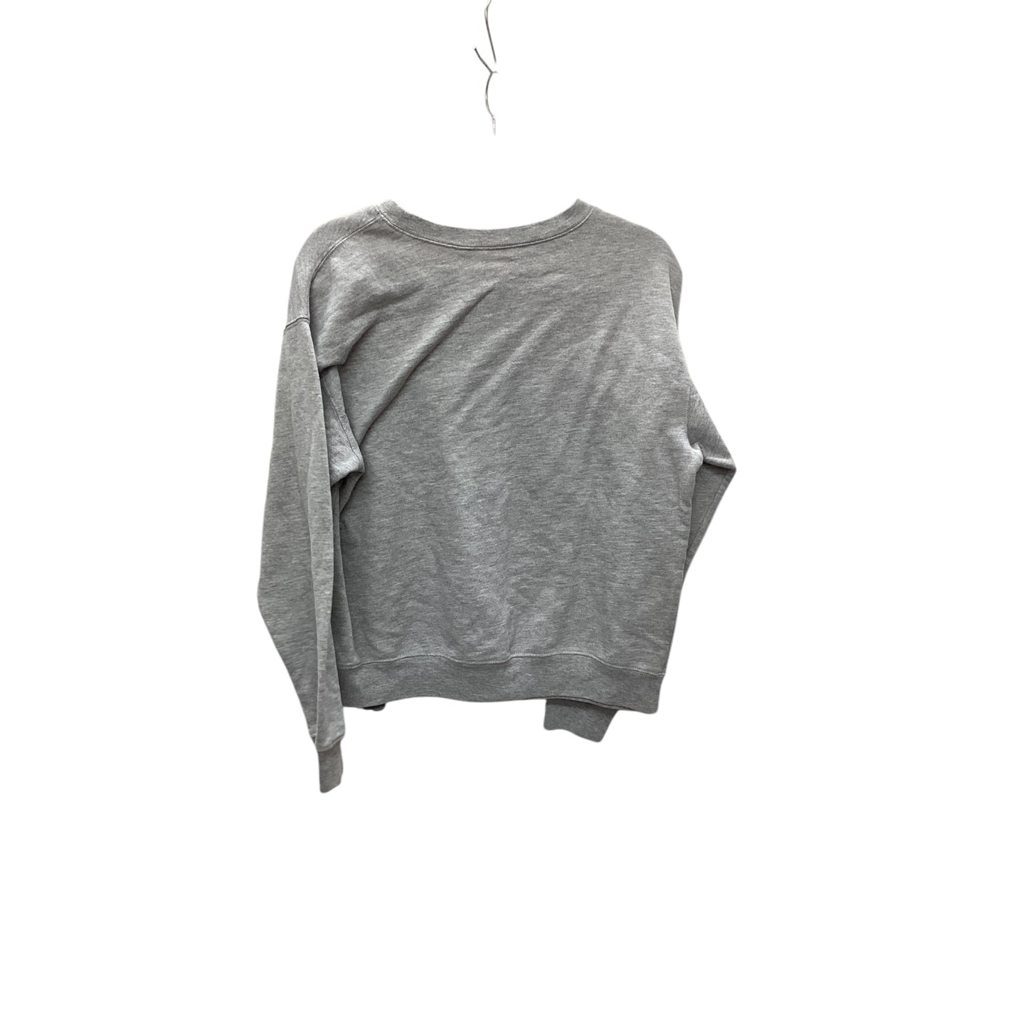 Sweatshirt Crewneck By Clothes Mentor In Grey, Size: L