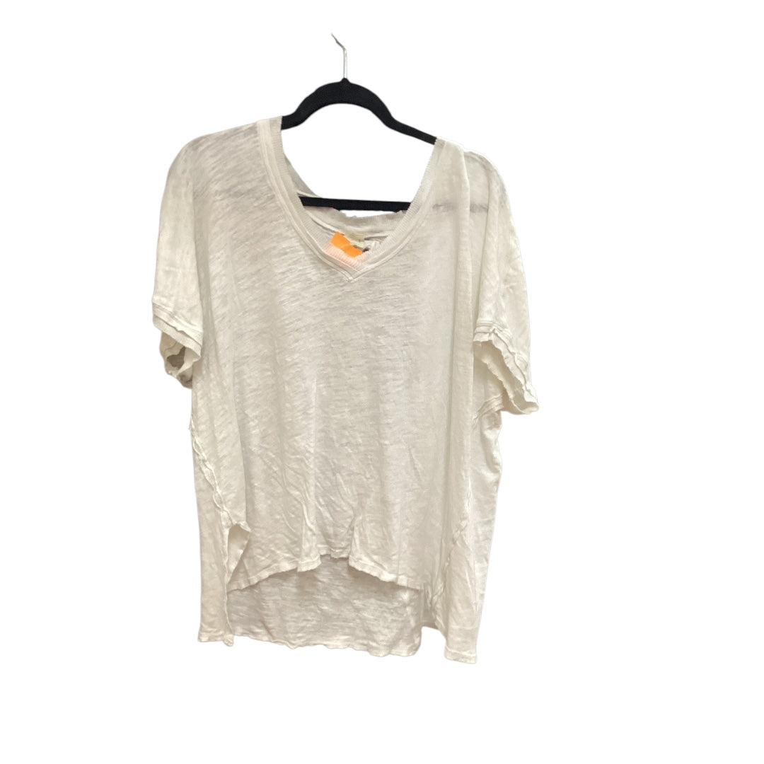 Top Short Sleeve By We The Free In White, Size: L