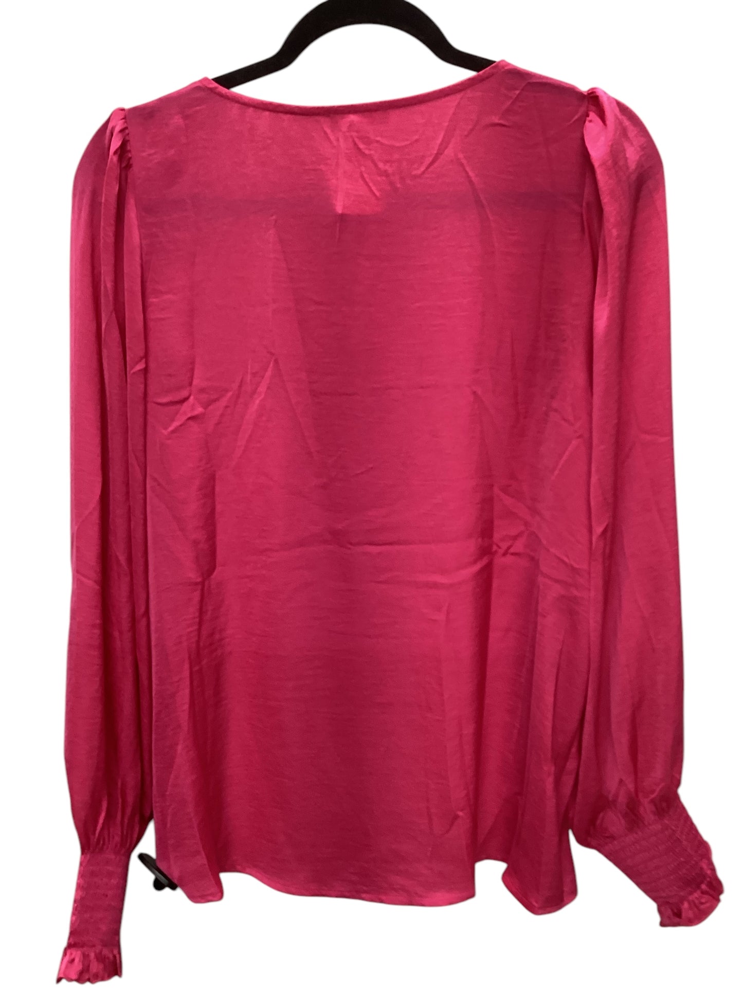 Top Long Sleeve By Jodifl In Pink, Size: S