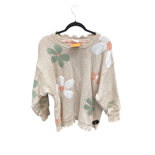 Sweater By Storia In Beige, Size: L