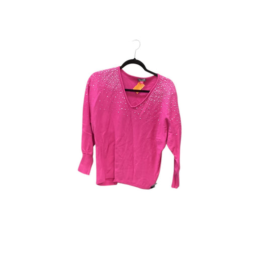 Top Long Sleeve By Vince Camuto In Pink, Size: M