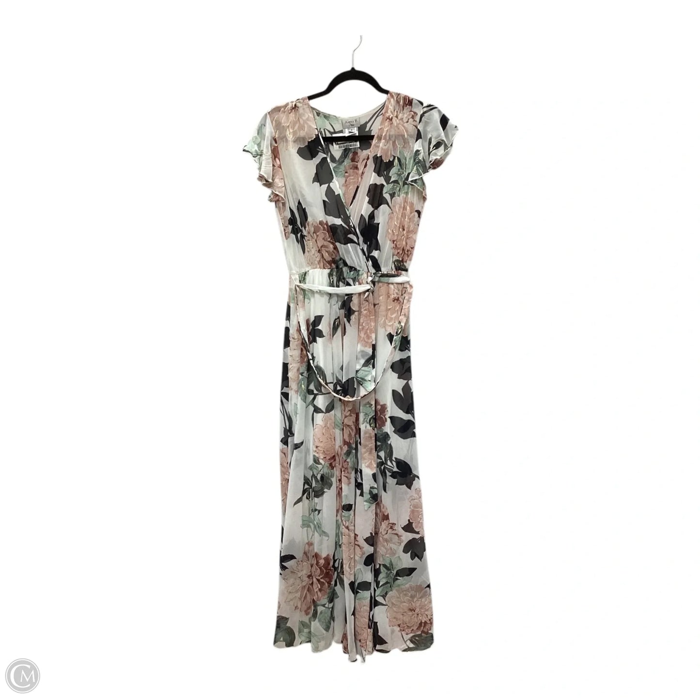 Dress Casual Maxi By Cmc In Floral Print, Size: 4