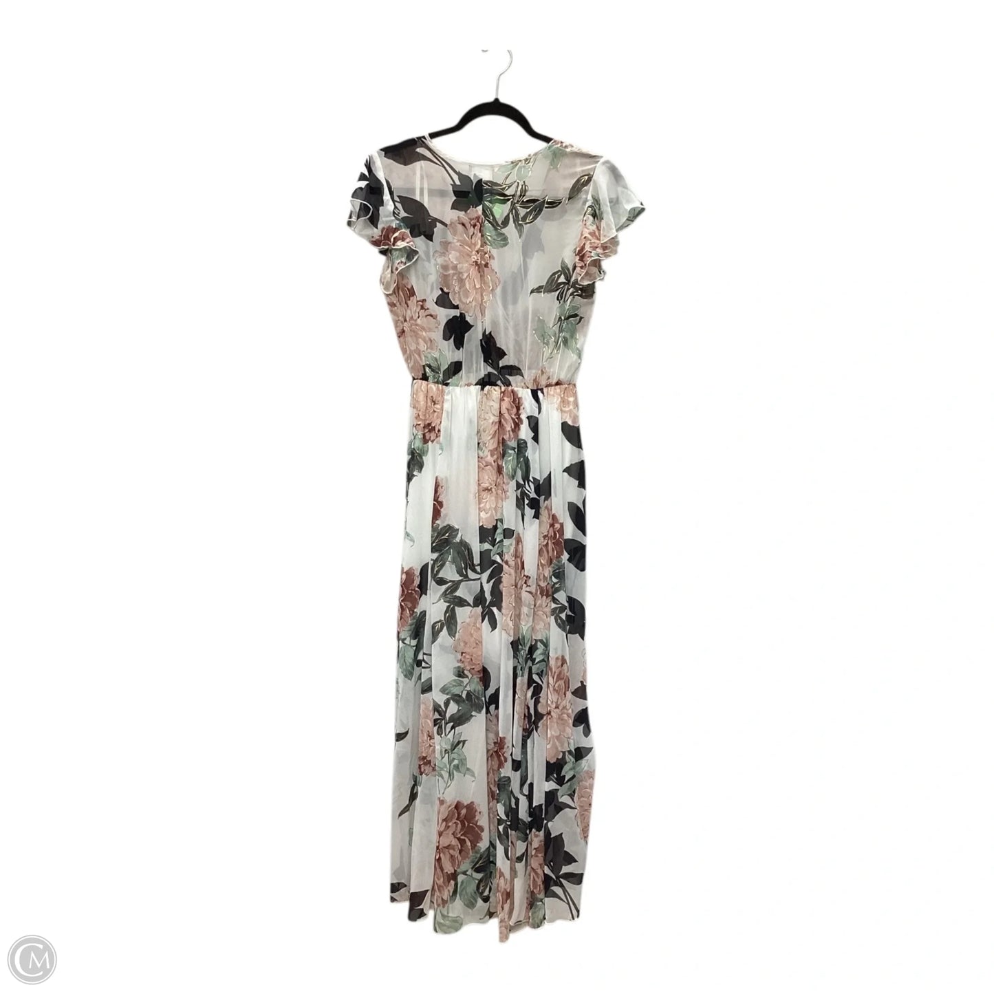 Dress Casual Maxi By Cmc In Floral Print, Size: 4