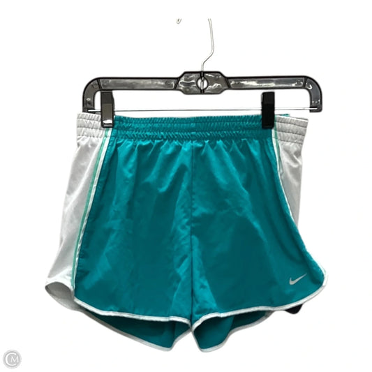 Athletic Shorts By Nike In Teal, Size: S