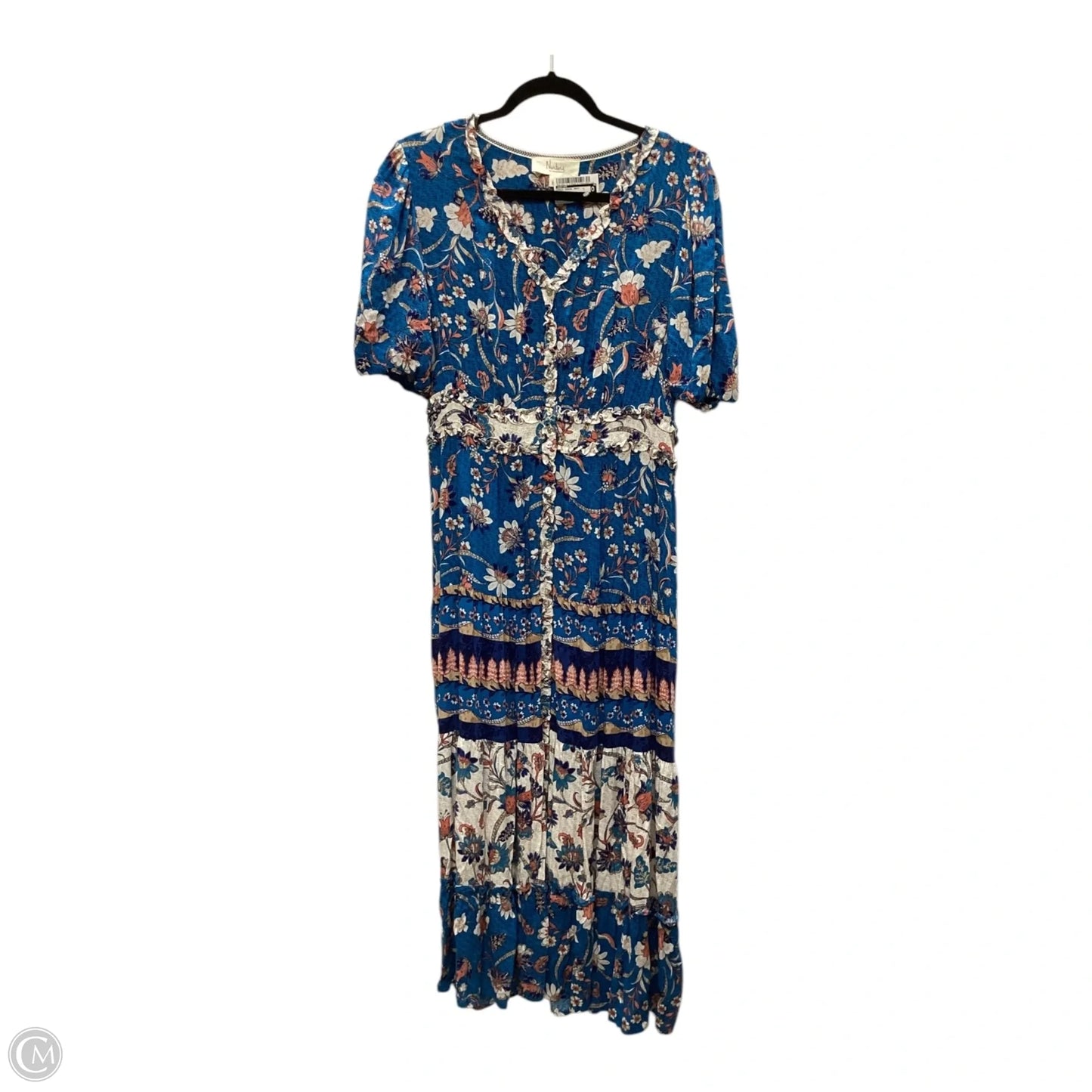 Dress Casual Maxi By Nurture In Blue, Size: M