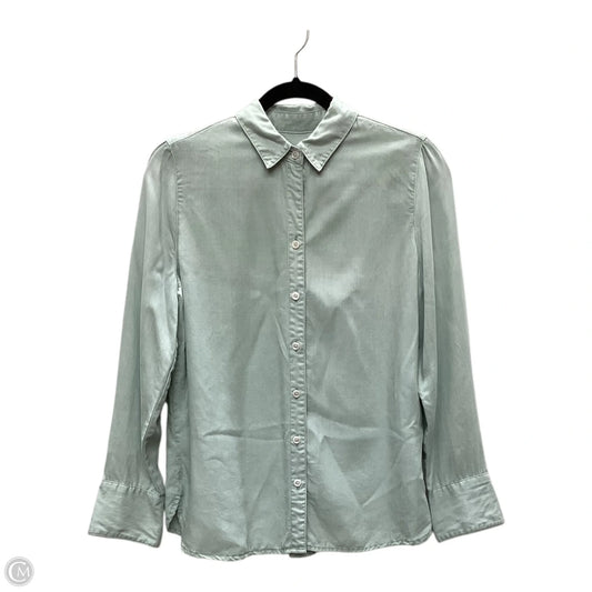 Top Long Sleeve By Chicos In Teal, Size: M