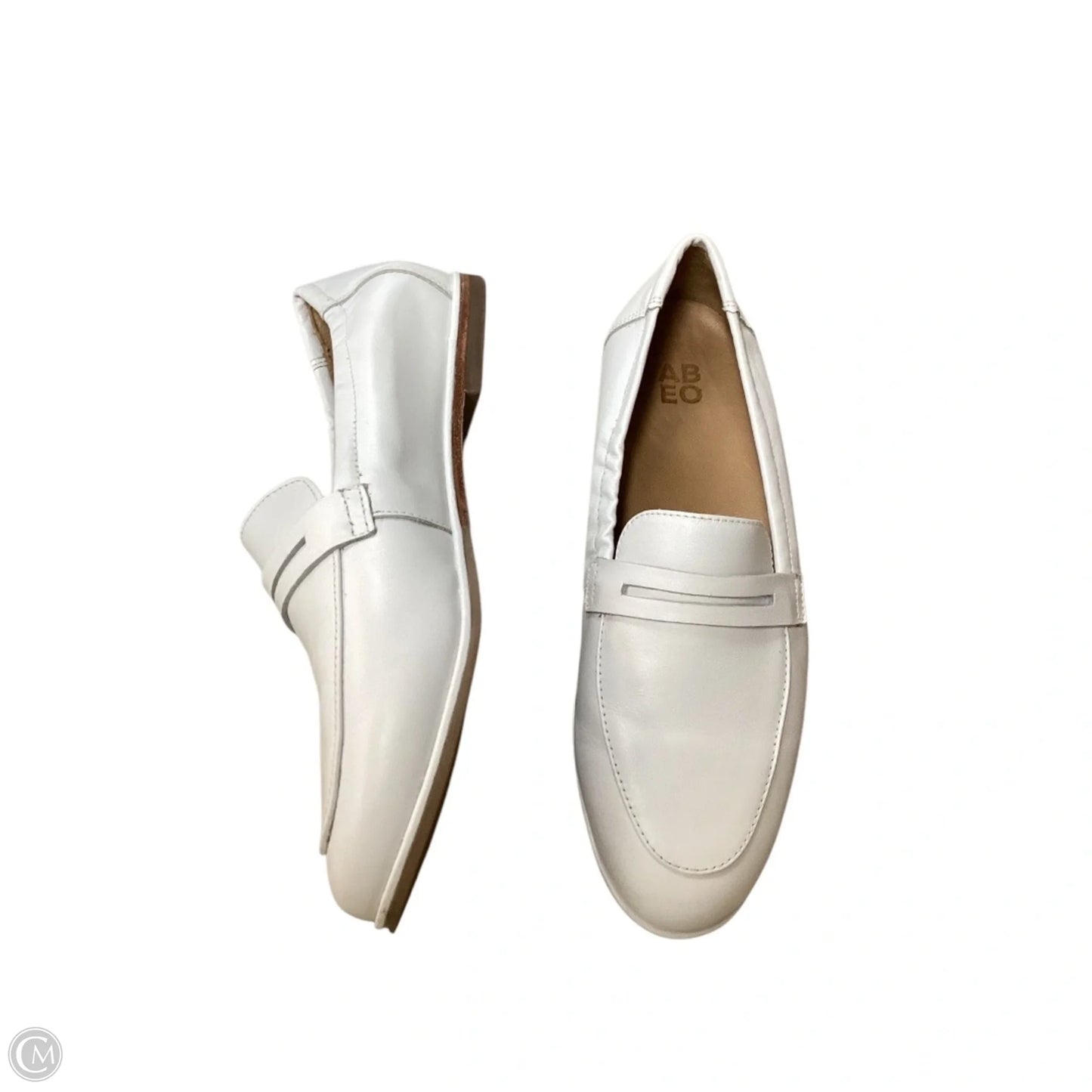 Shoes Flats By Abeo In White, Size: 8