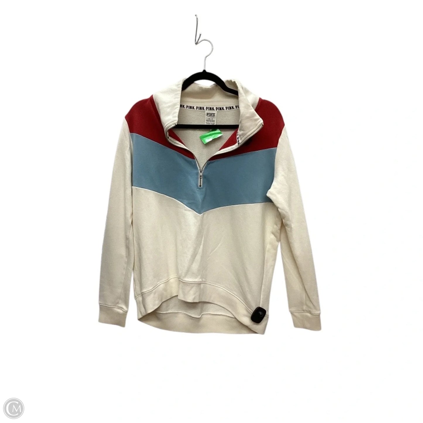 Sweatshirt Collar By Pink In Multi-colored, Size: M