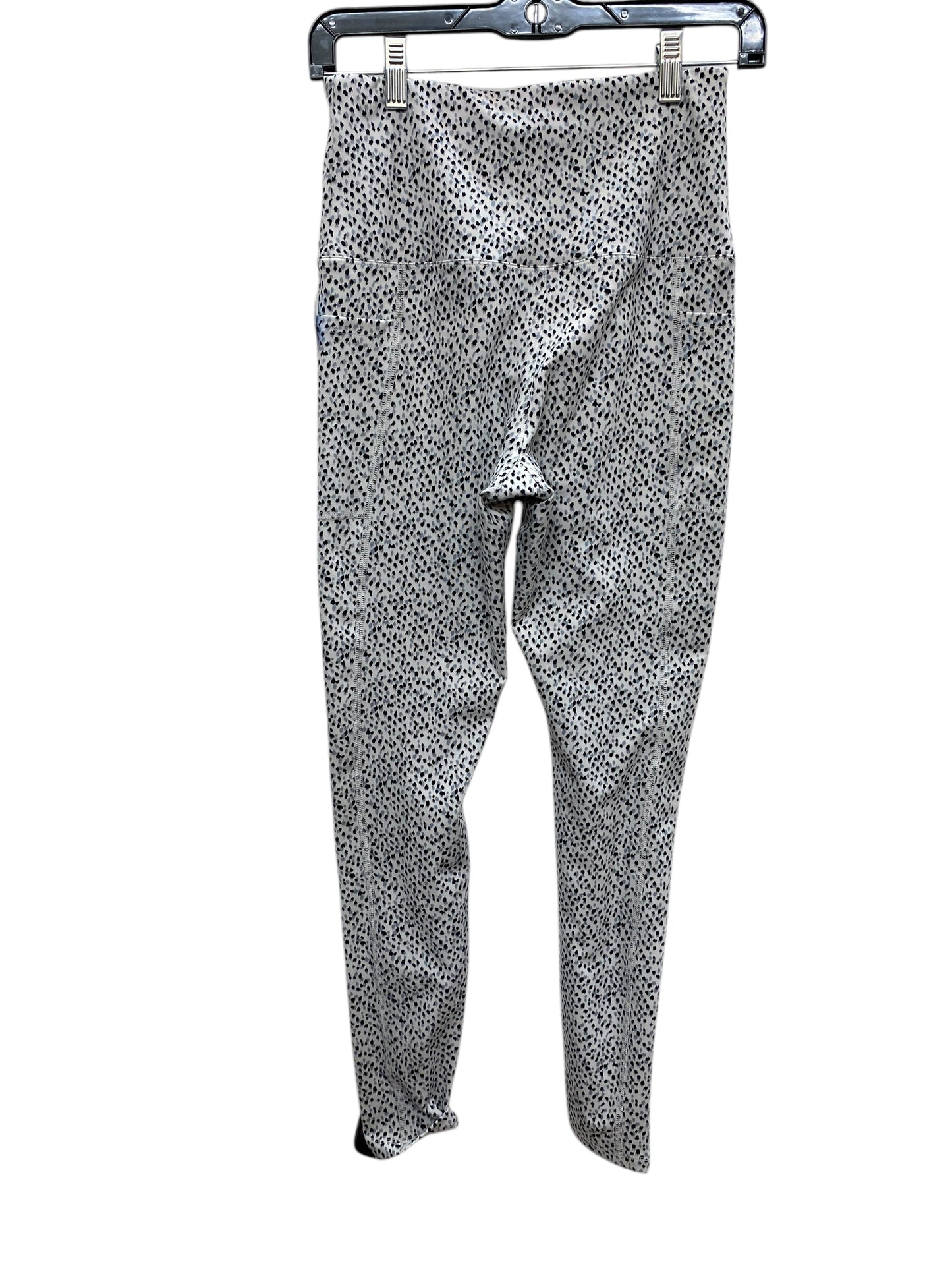 Athletic Leggings By Bailey 44 In Black & White, Size: S
