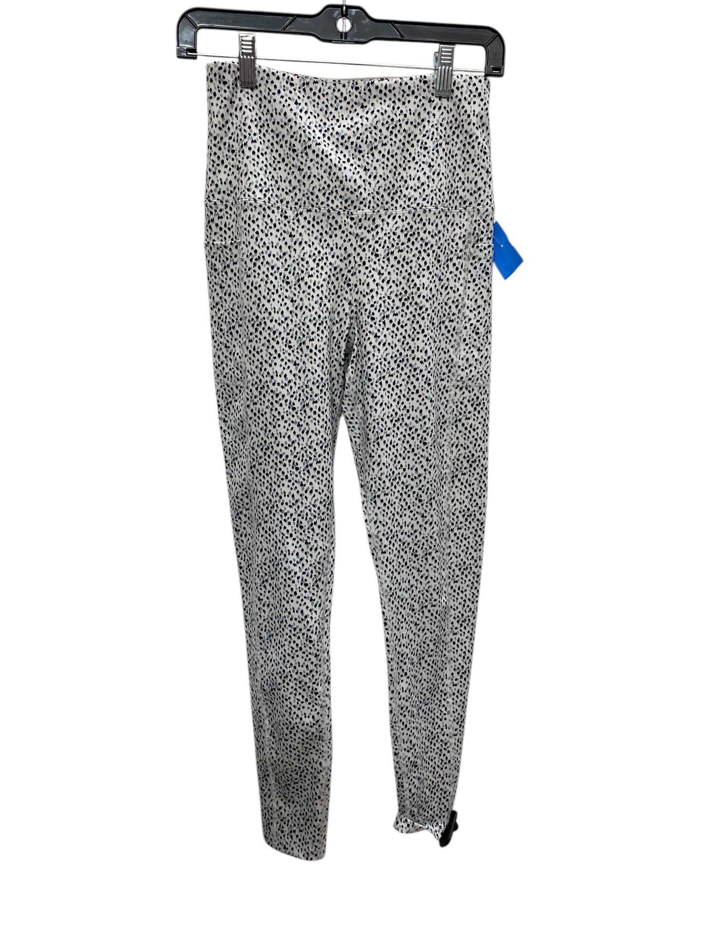 Athletic Leggings By Bailey 44 In Black & White, Size: S