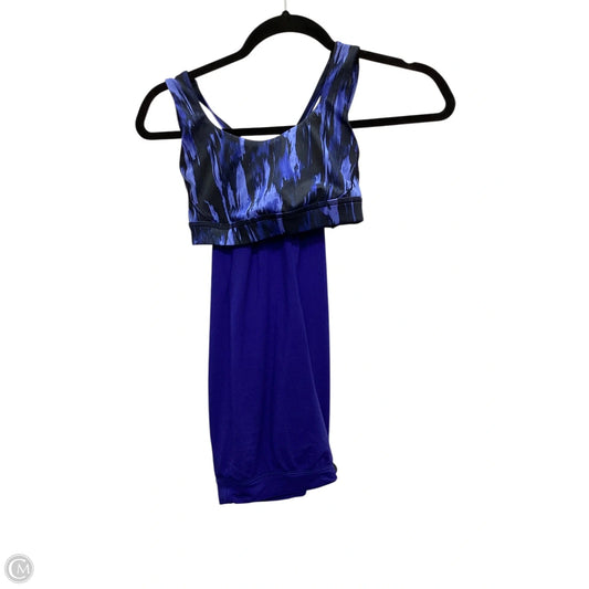 Athletic Tank Top By Lululemon In Blue, Size: 4