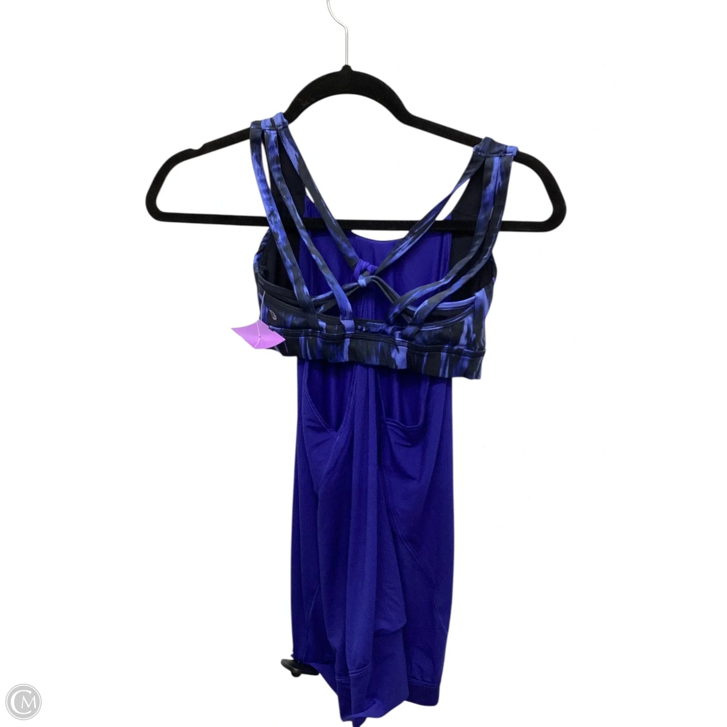 Athletic Tank Top By Lululemon In Blue, Size: 4