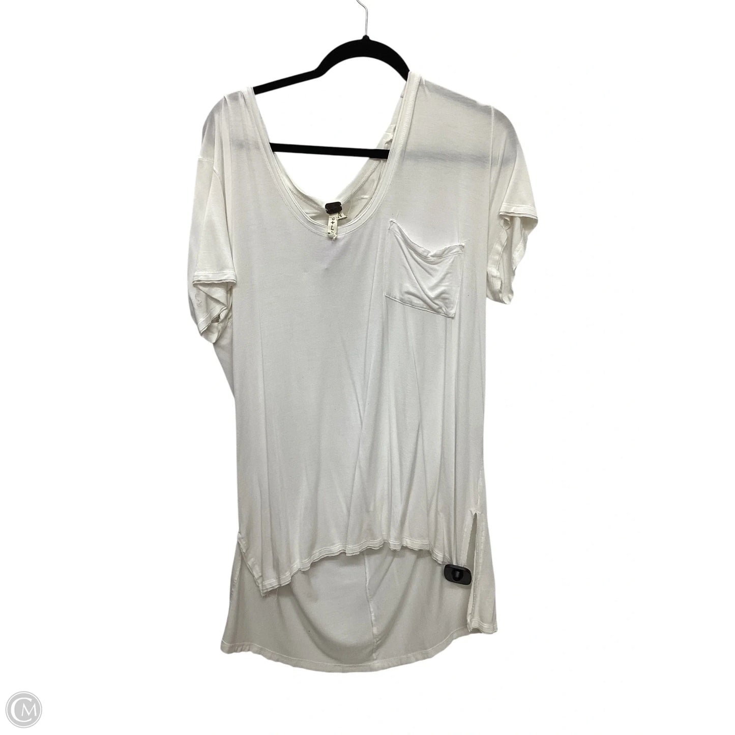 Top Short Sleeve Basic By We The Free In White, Size: L