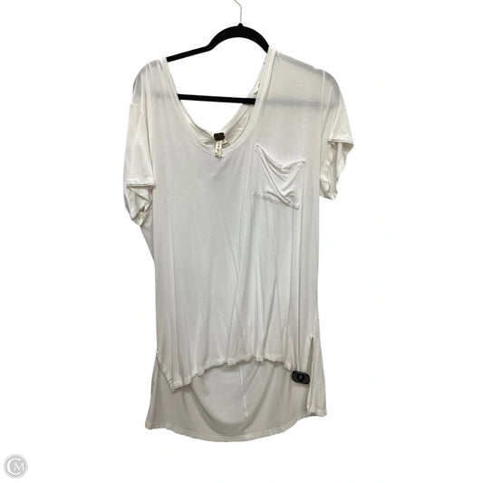 Top Short Sleeve Basic By We The Free In White, Size: L