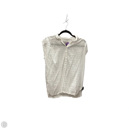 Top Sleeveless By Loft In White, Size: Xs