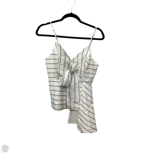Top Sleeveless By Endless Rose In Striped Pattern, Size: Xs