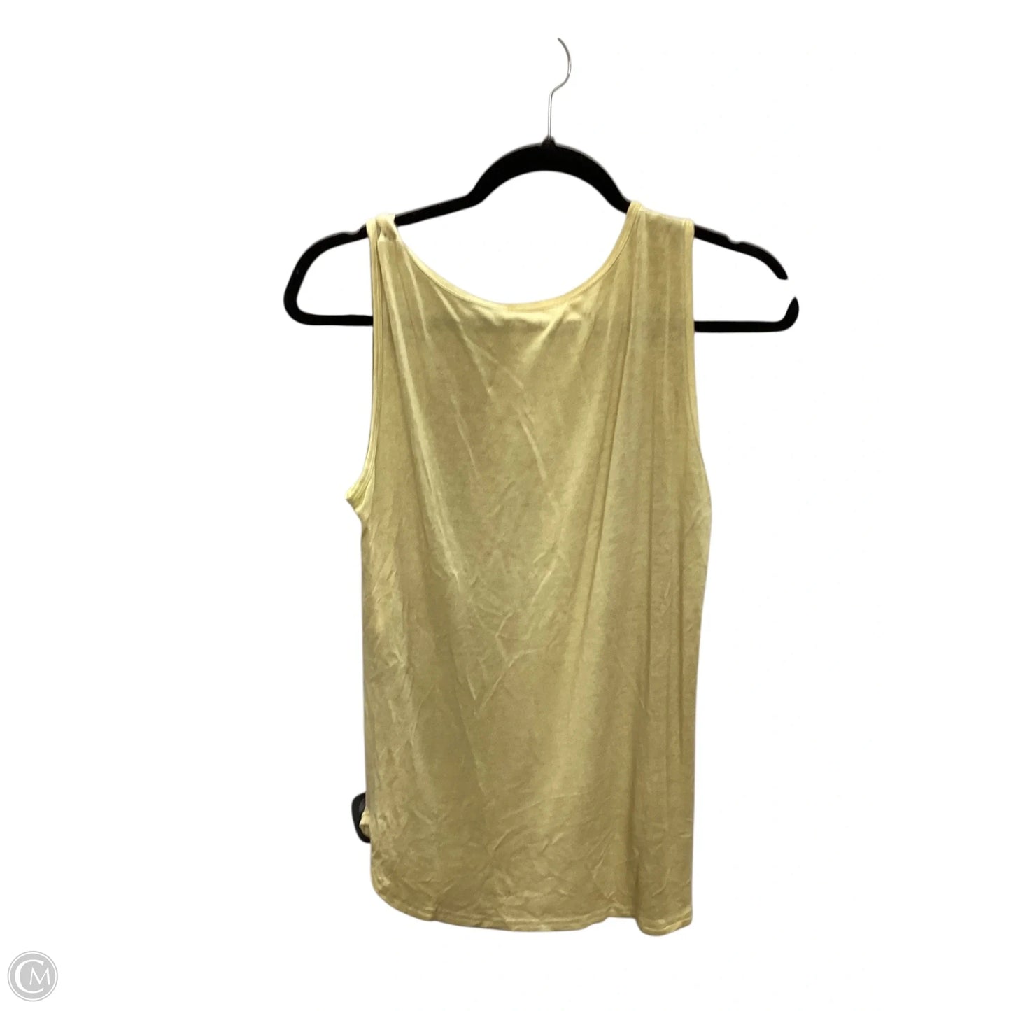 Top Sleeveless By Jane And Delancey In Yellow, Size: S