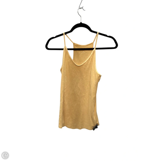 Tank Top By Gap In Yellow, Size: S