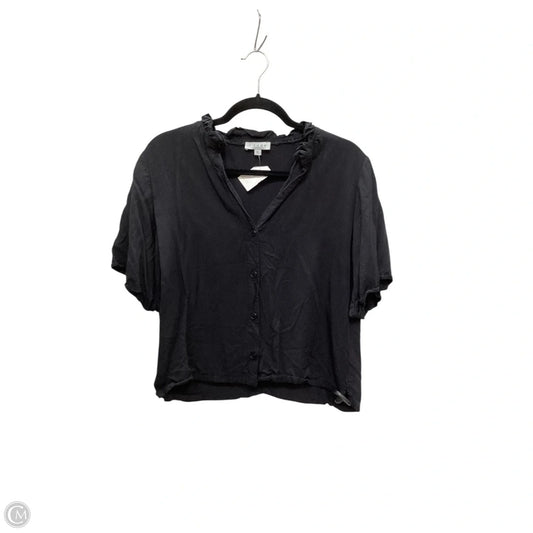 Top Short Sleeve By Cmc In Black, Size: S