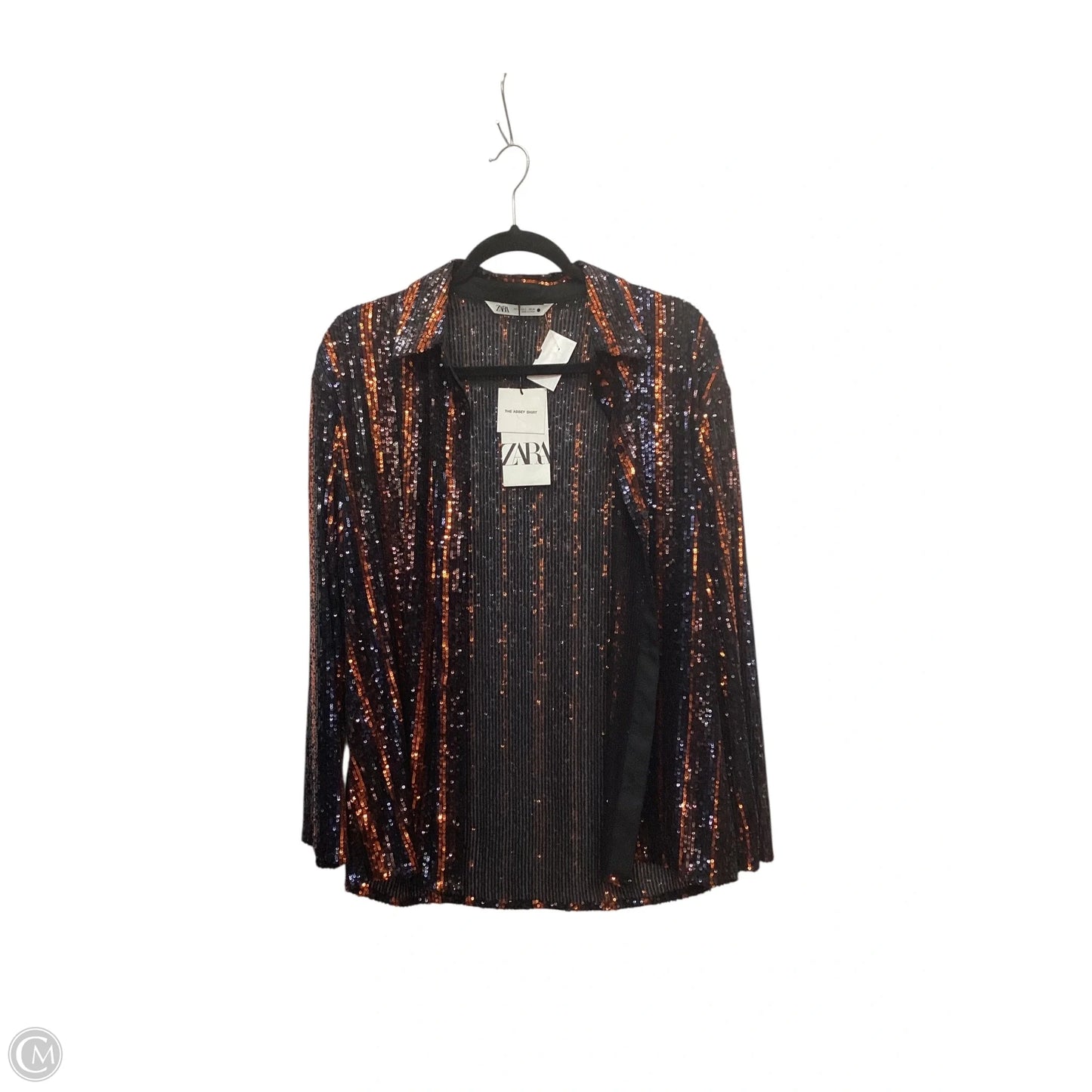 Top Short Sleeve By Natural Life In Grey, Size: S