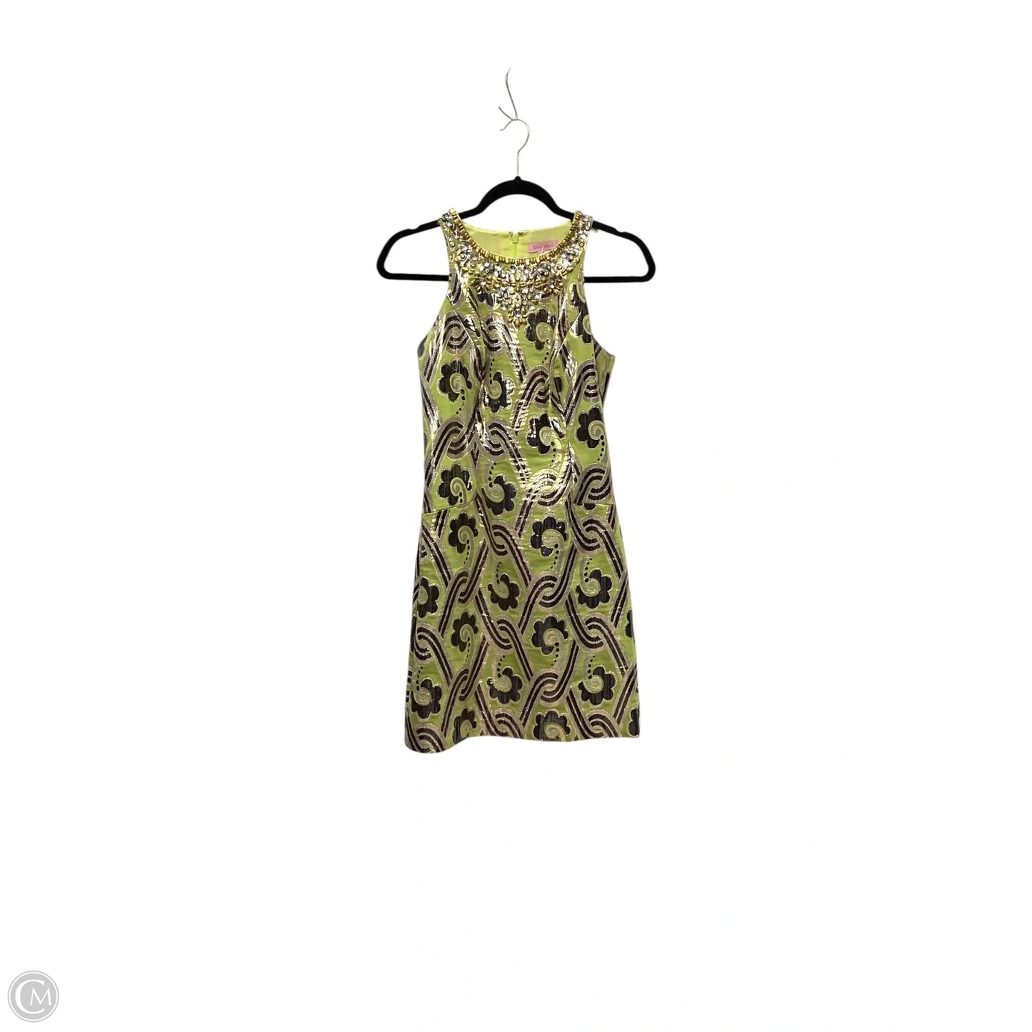 Dress Designer By Lilly Pulitzer In Green, Size: 0