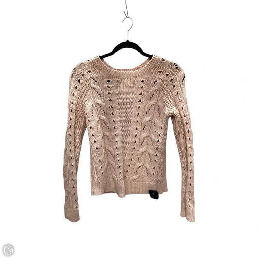 Sweater By Lucky Brand In Pink, Size: Xs