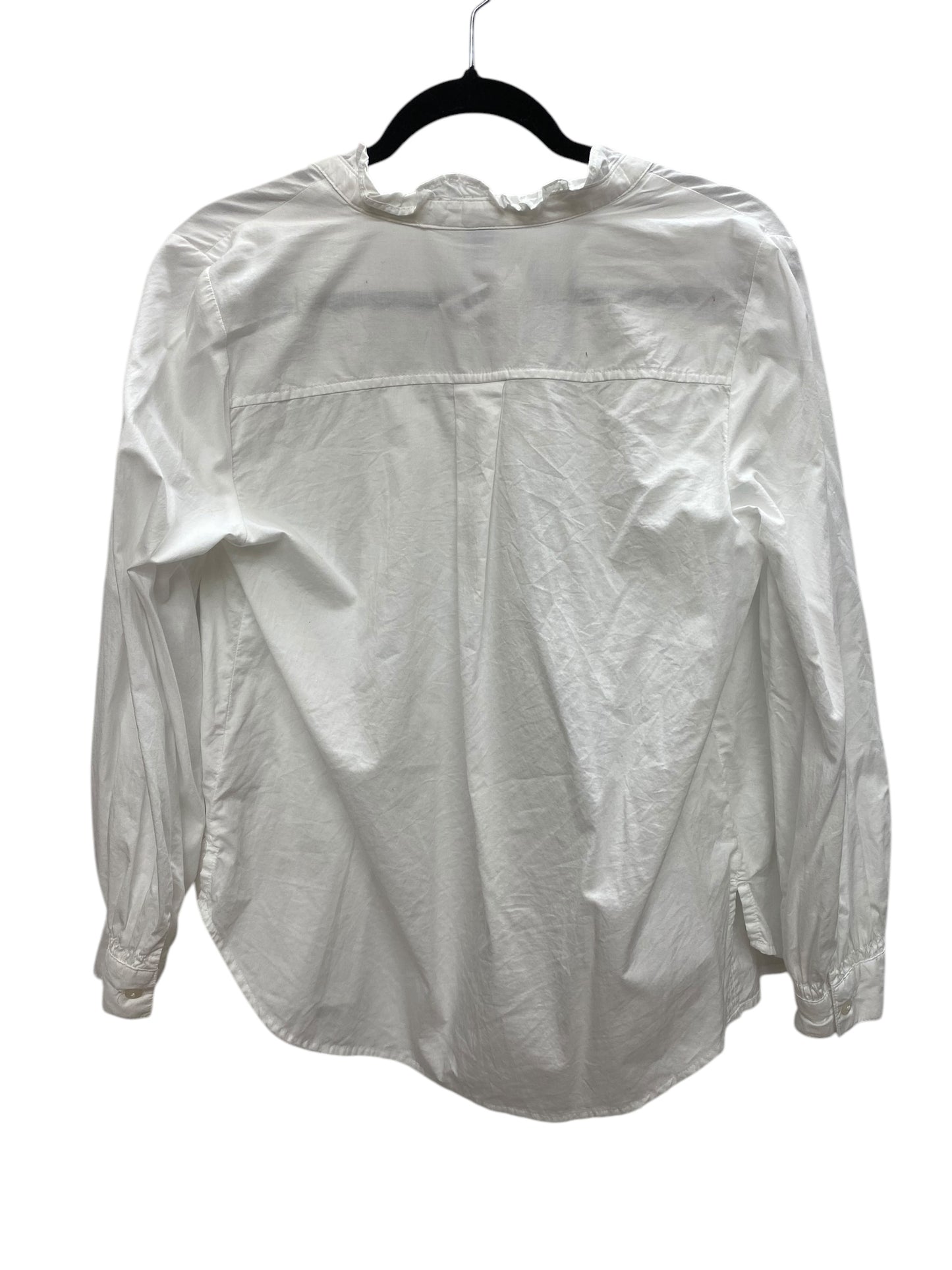 Top Long Sleeve By Old Navy In White, Size: S